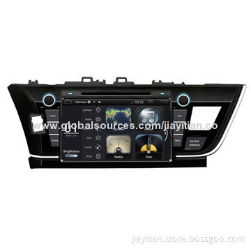 9" Android Car Audio Player for Toyota Corolla 2014 LHD with Non-root Mirror Link, 1024x600HD,DVR,3G
